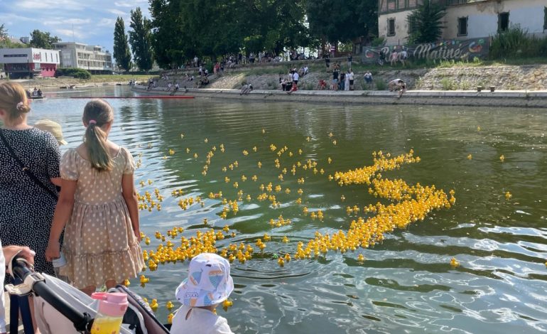 Egymillió forint gyűlt össze a jótékonysági kacsaúsztatással