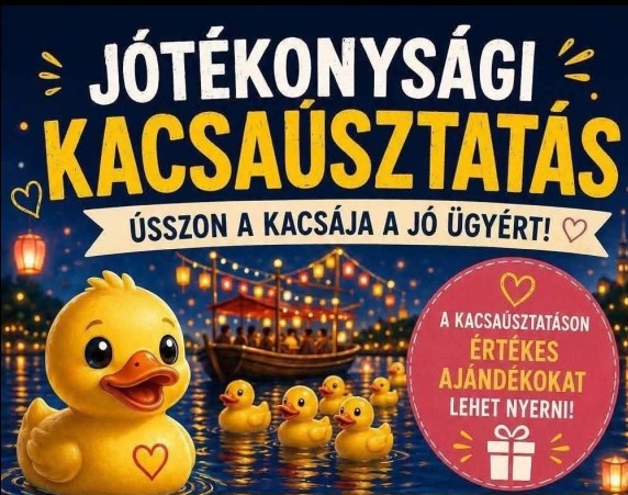 Kacsák lepik el a Rábát, most te is segíthetsz egy jó ügyért