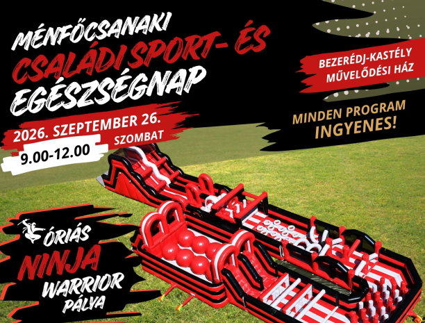 Ingyenes családi sport- és egészségnap várja a ménfőcsanakiakat