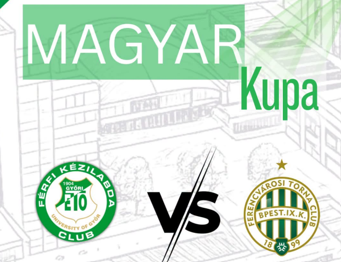 Férfi kézilabda: megvan az ETO–Ferencváros kupameccs időpontja