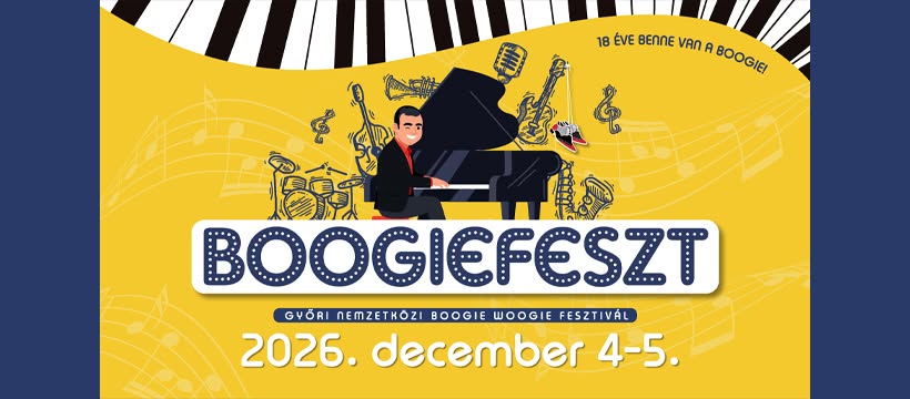 Jön az idén nagykorú Boogiefeszt!