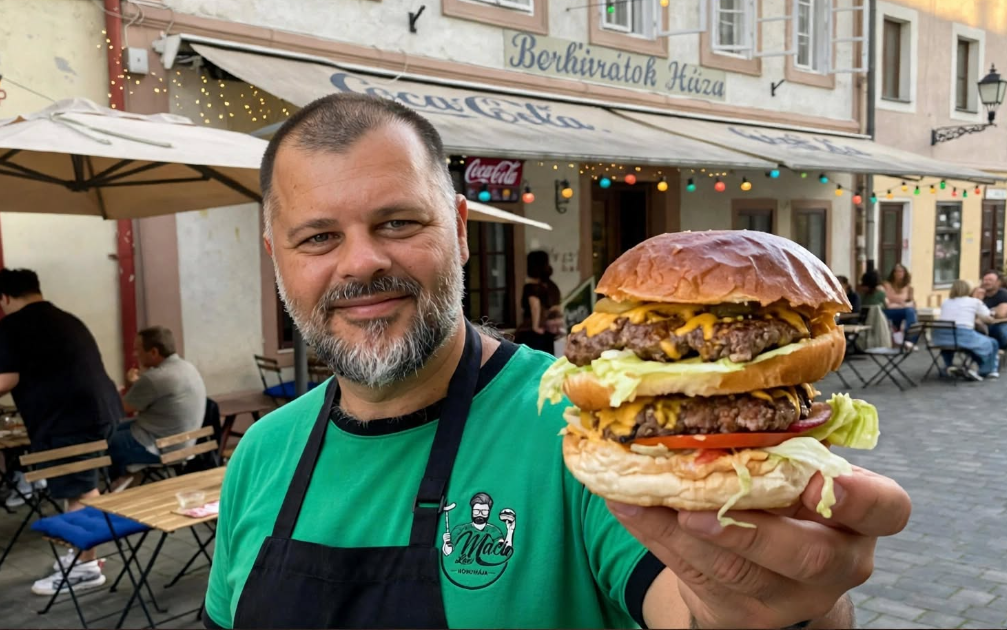 A Mackó Kuckós hamburgerek generációkat kötnek össze – Juhász Attilával beszélgettünk